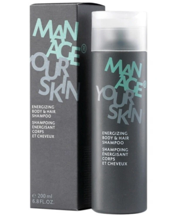 Dr. Spiller - Men’s shampoo for body and hair Manage Your Skin Energizing Body & Hair Shampoo 500ml