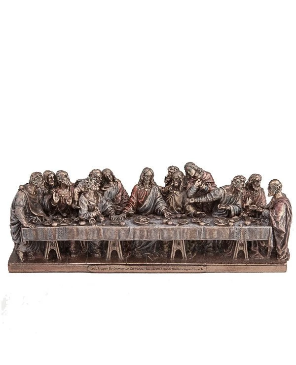 Veronese - Statuette "The Last Supper" (24 * 9 cm) 73765A4  Bronze