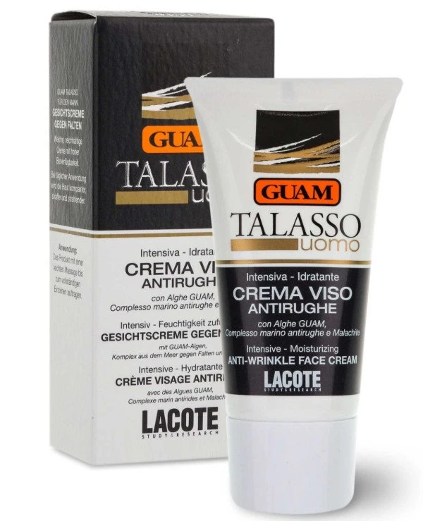 Guam - Крем для лица против морщин для мужчин Uomo Crema Viso Antirughe 50 мл
