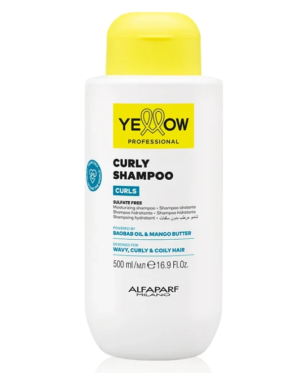 Yellow - Деликатный шампунь для вьющихся волос Curly Therapy Shampoo 500 мл