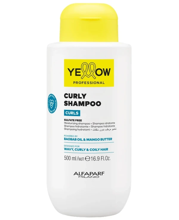 Yellow - Деликатный шампунь для вьющихся волос Curly Therapy Shampoo 500 мл