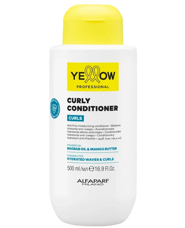Yellow - Кондиционер для вьющихся волос Curly Therapy Hair Conditioner 500 мл