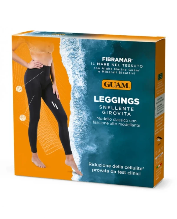 Guam - Leggings with micro encapsulated algae IL LEGGINGS con Alghe Marine microincapsulate XS-S (42-44), Black