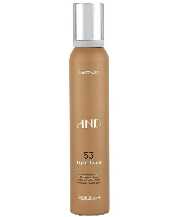 Kemon - Пена сильной фиксации для мгновенного объема And 53 Style Foam 200 мл