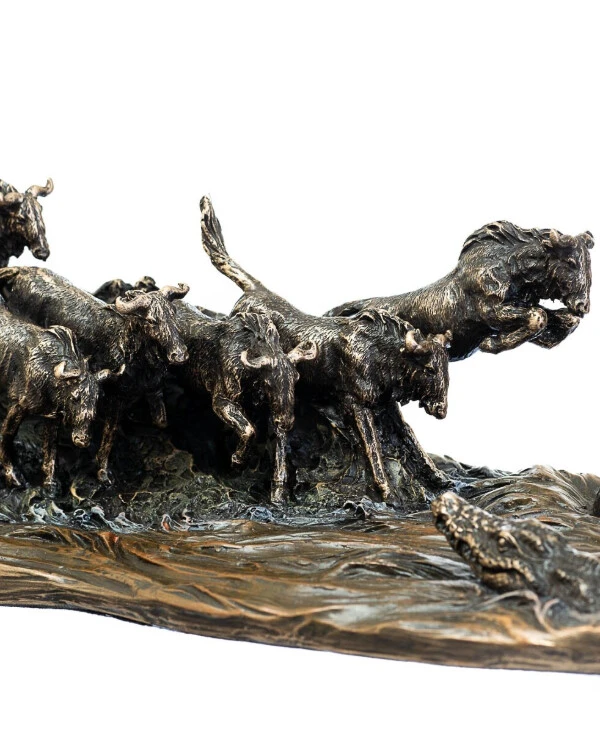 Veronese - Figurine Pursuit (10 cm) 77067A4  Bronze back