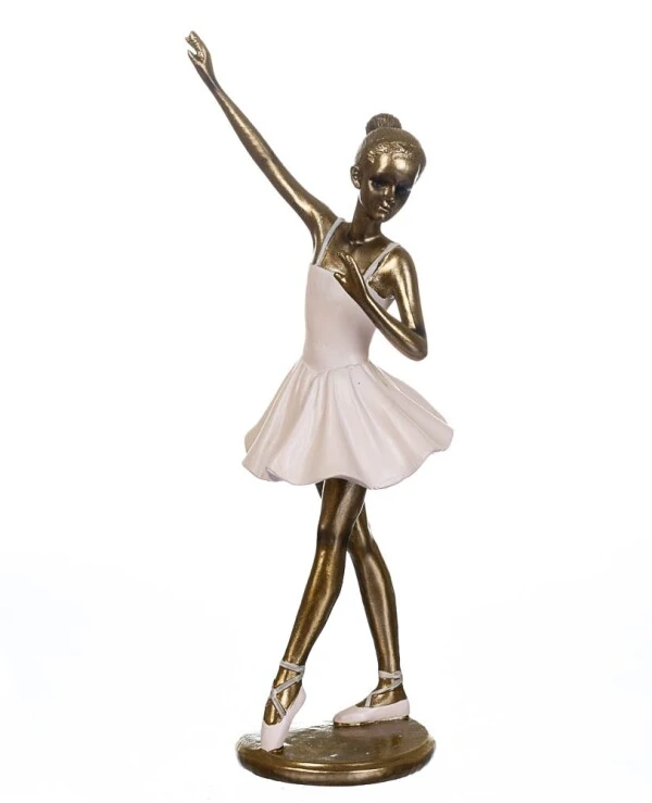 Statuettes - Фигурка Балерина в стойке 28 см  Белый