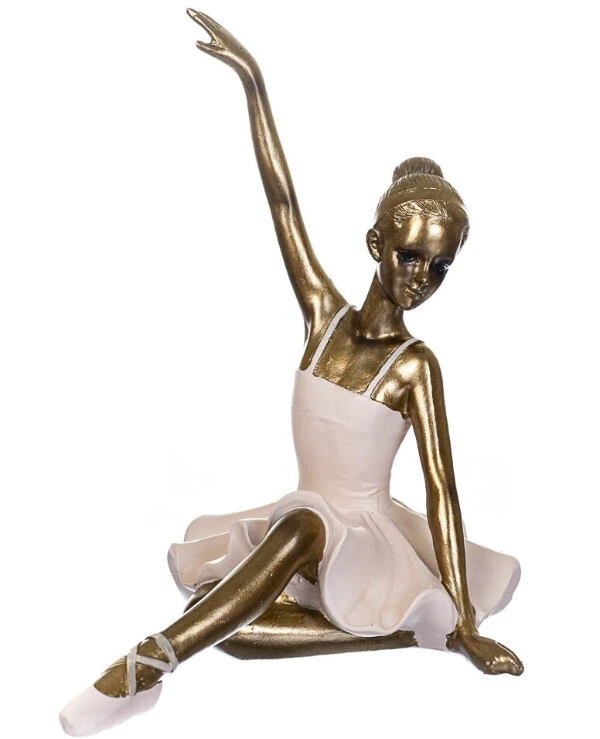 Statuettes - Фигрука Балерина в па-де-де 17 см  Белый