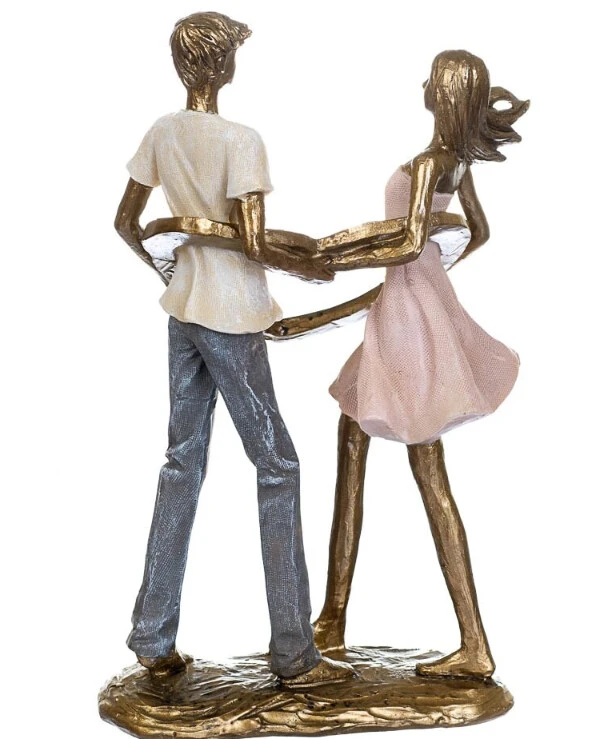 Statuettes - Фигурка В танце 24.5 см  Бронзовый back
