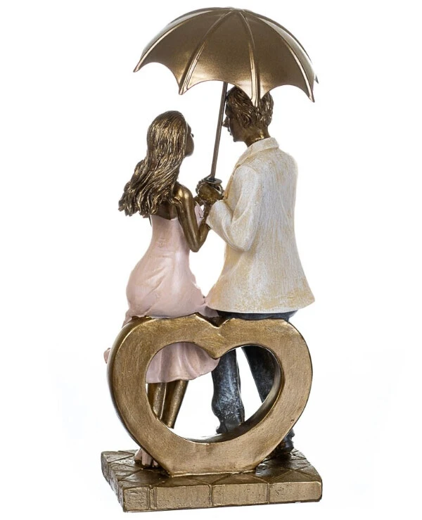 Statuettes - Фигурка Под зонтом 25 см  Многоцветный back