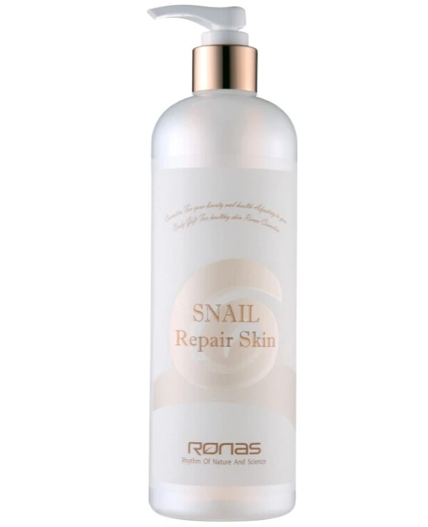 Ronas - Тонер на основе муцина улитки Snail Repair Skin 500 мл