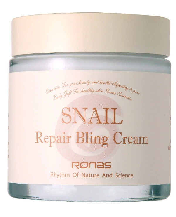 Ronas - Восстанавливающий крем на основе муцина улитки Snail Repair Bling Cream 100 мл