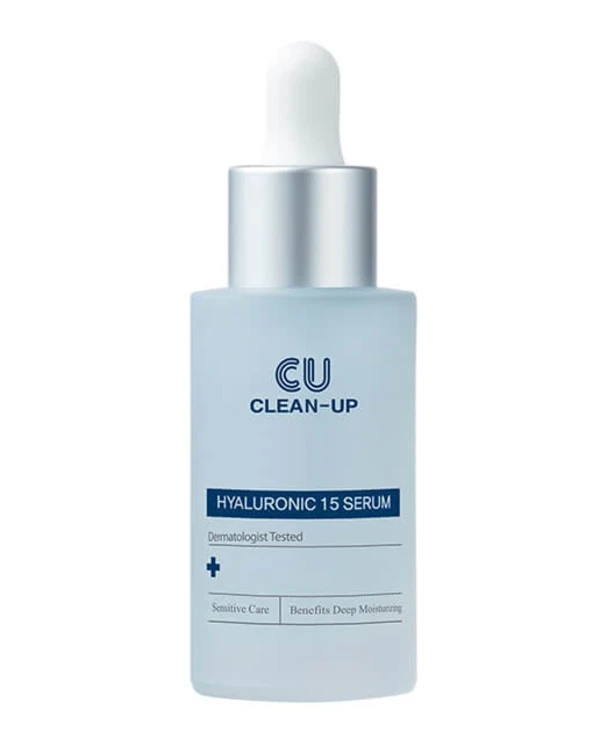 CU Skin - Увлажняющая сыворотка Clean-Up Hyaluronic 15 Serum 30 мл