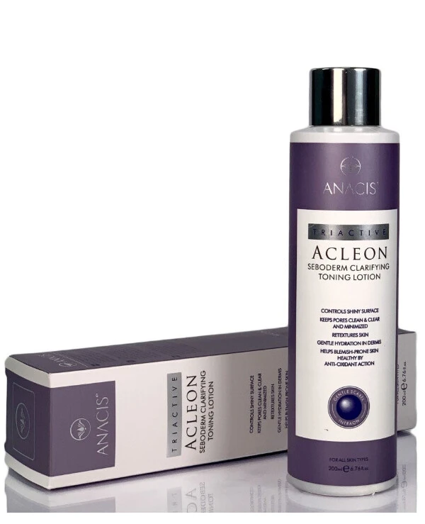 Anacis - Тонизирующий лосьон для проблемной и жирной кожи Acleon Seboderm Clarifying Toning Lotion 200 мл