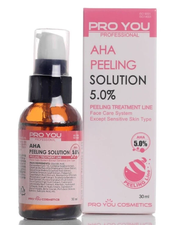 Pro You Professional - Кислотный пилинг с AHA кислотами 5% AHA Peeling Solution 5% 30 мл