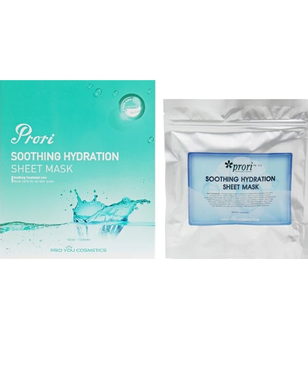 Pro You Professional - Увлажняющая маска Prori Soothing Hydration Sheet Mask 160 мл
