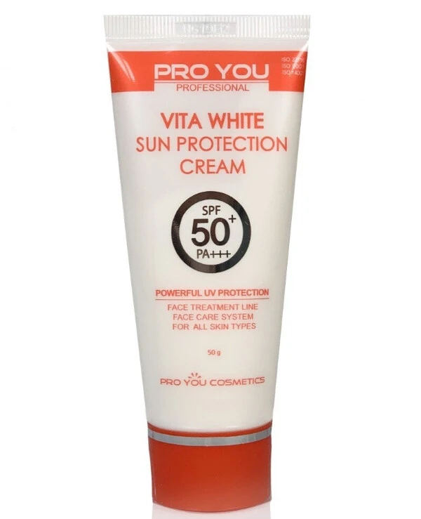 Pro You Professional - Солнцезащитный крем с высоким уровнем защиты Vita White Sun Protection Cream(SPF50+/PA+++) 50 мл