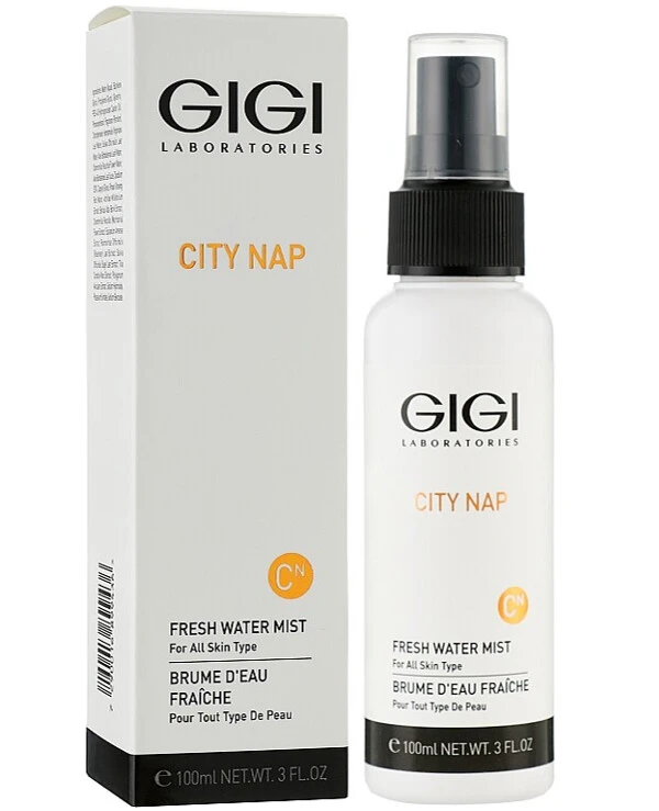 Gigi cosmetics - Освежающий спрей для всех типов кожи лица City Nap Fresh Water Mist 100 мл