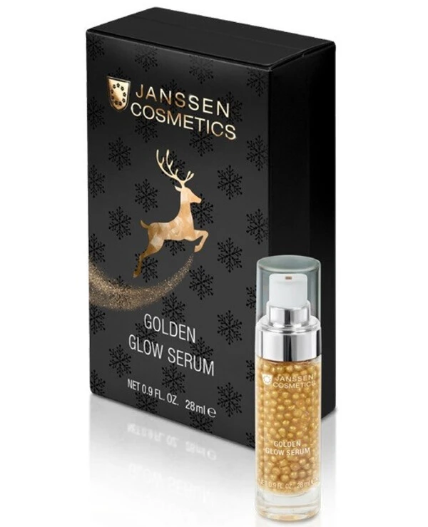 Janssen cosmetics - Лифтинг-сыворотка с эффектом сияния Golden Glow Serum 30 мл