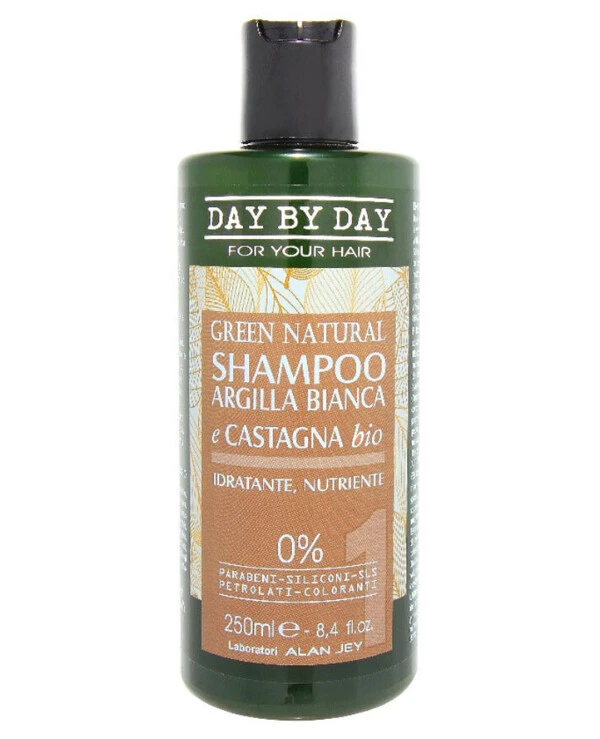 Alan Jey - Шампунь с белой глиной и каштаном био Shampoo Argilla Bianca E Castagna Bio 250 мл