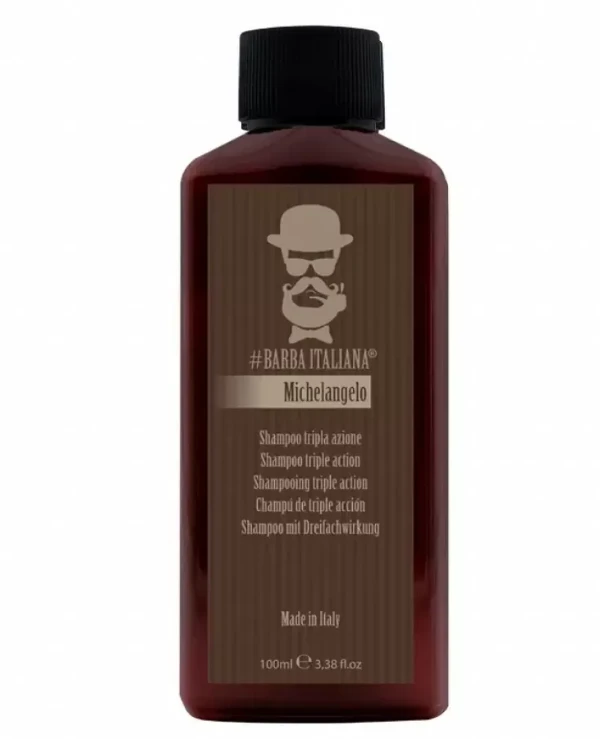 Barba Italiana - Trivalent shampoo Shampoo tripla azione Michelangelo 100ml