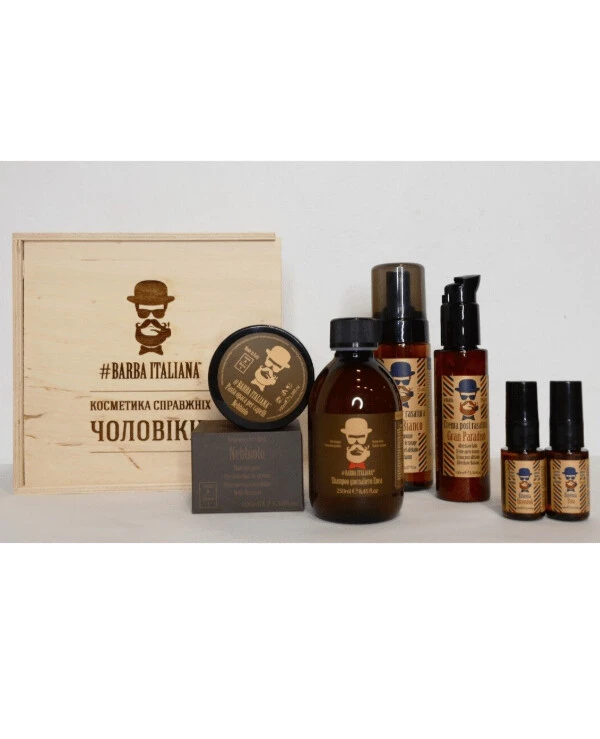 Barba Italiana - Набор косметики для настоящих мужчин в подарочной упаковке Barba Italiana №1 small 