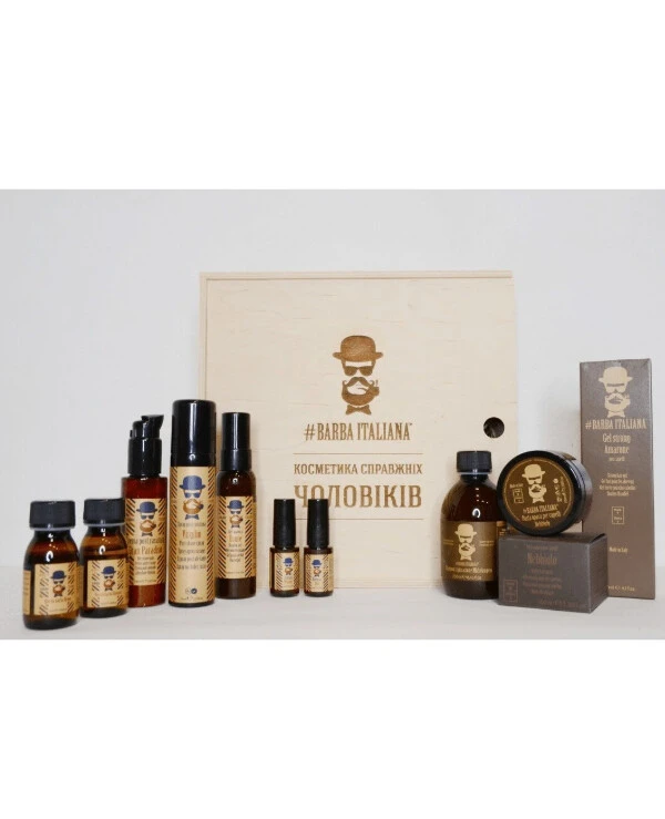 Barba Italiana - Набор косметики для настоящих мужчин в подарочной упаковке №2 Barba Italiana №2 