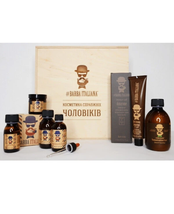 Barba Italiana - Набор косметики для настоящих мужчин в подарочной упаковке №3 Barba Italiana №3 