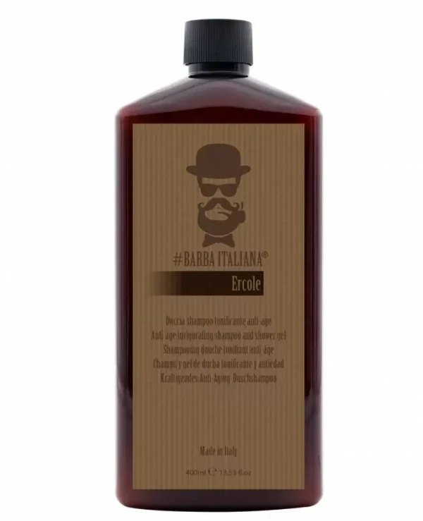 Barba Italiana - Anti-Aging Firming Shower Gel & Shampoo 2 in 1 Ercole 400ml
