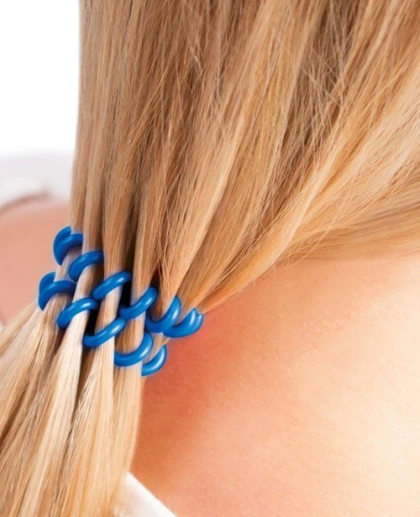Invisibobble Набор резинок для волос, 3 шт с подвеской Шарм Ананас | on hair фото использование