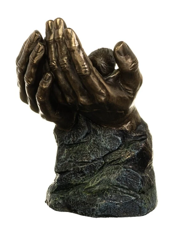Veronese - Figurine Everything is in your hands (11cm)  Bronze back