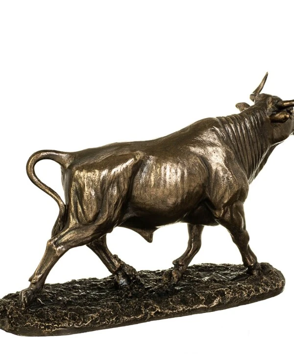 Veronese - Figurine Bull (17 cm)  Bronze back