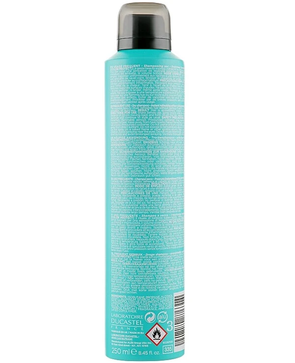 Subtil - Сухой шампунь "Мгновенный эффект свежести" Shampoing Sec-Fraicheur Instantane 250 мл back