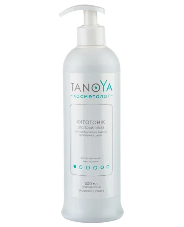 Tanoya - Soothing phytotonic for combination, oily, problem skin  500ml