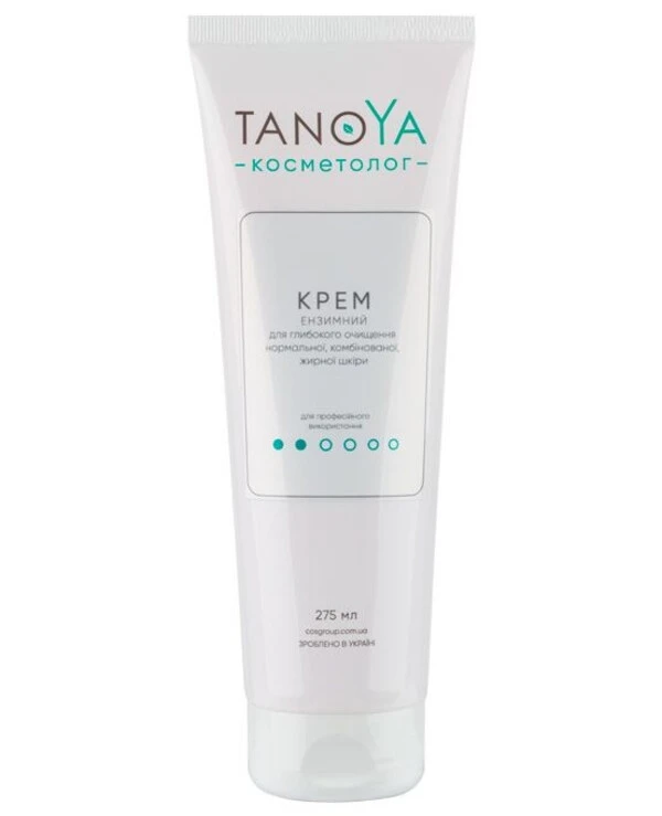Tanoya - Enzyme cream for deep cleansing of normal, combination, oily skin  275ml