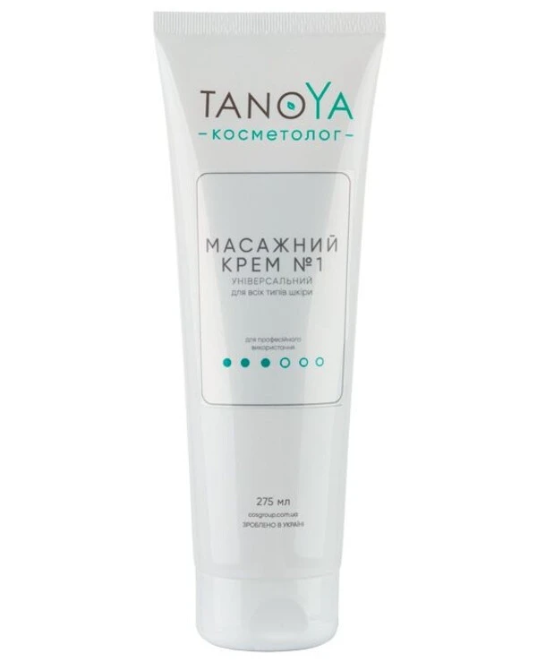 Tanoya - Massage cream No. 1 universal for all skin types  275ml