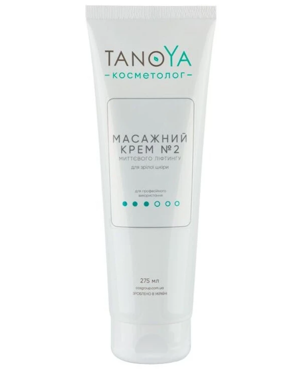 Tanoya - Instant lifting massage cream No. 2 for mature skin  275ml