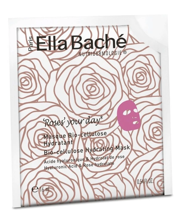 Ella Bache Био-целлюлозная розовая маска | Roses Your Day Bio-Cellulose Hydrating Mask фото, цена, купить