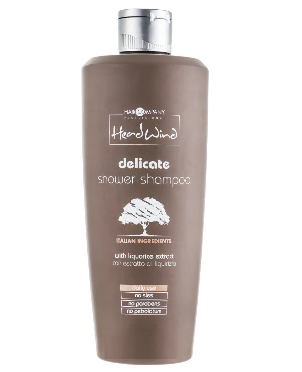 Hair Company professional - Мягкий шампунь-гель для душа Head Wind Delicate Shower-Shampoo 400 мл