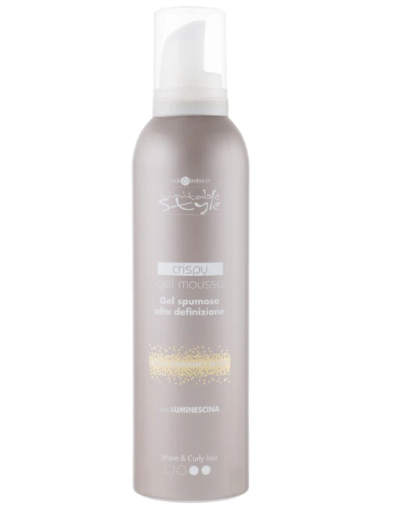 Hair Company professional - Styling gel for curled hair Inimitable Style Crispy Gel Mousse 250ml