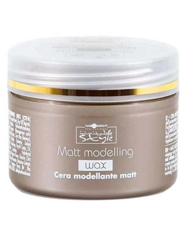 Hair Company professional - Моделирующий воск с матирующим эффекто Inimitable Style Matt Modeling Wax 100 мл
