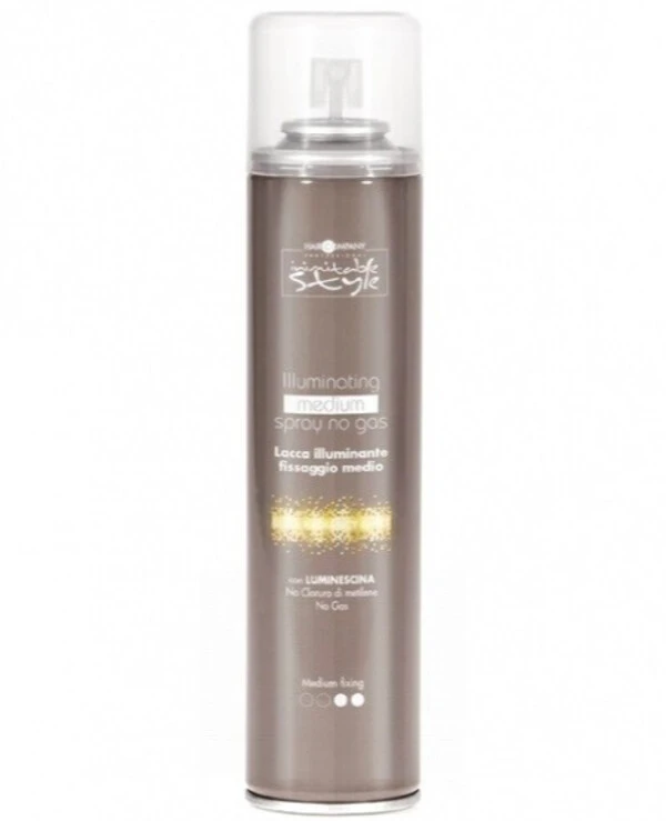 Hair Company professional - Спрей для блеска без газа средней фиксации Inimitable Style Illuminating Medium No Gas Spray 300 мл