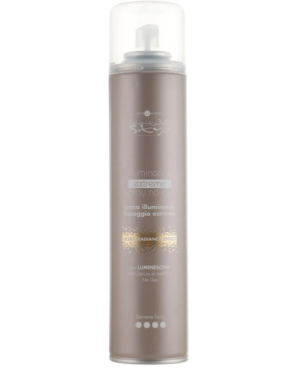 Hair Company professional - Фиксирующий лак для волос сильной фиксации Inimitable Style Illuminating Extreme Fixing Spray 500 мл