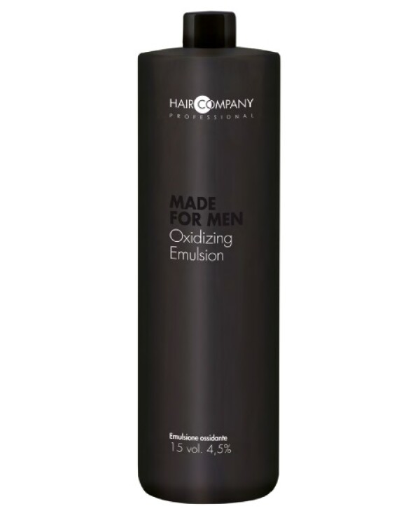 Hair Company professional - Oxidizing agent for men’s paint 4.5% Made For Men Oxidizing Emulsion 15vol 1000ml