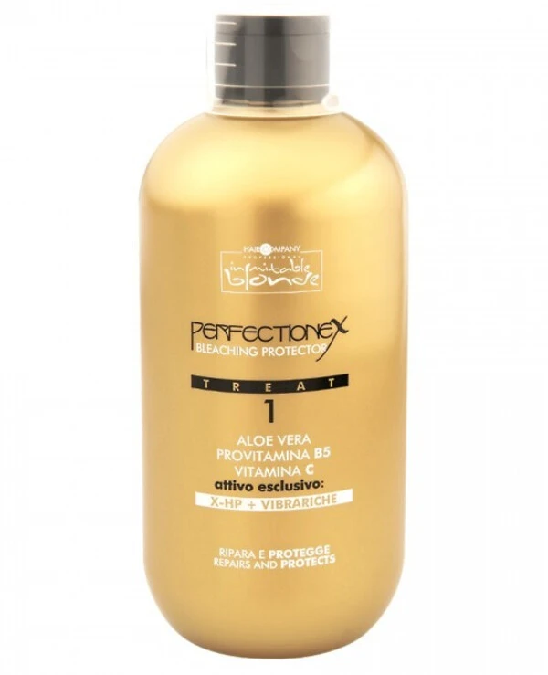 Hair Company professional - Защитное осветляющее средство (шаг 1) Inimitable Blonde Perfectionex Bleaching Protector Treat 1 500 мл