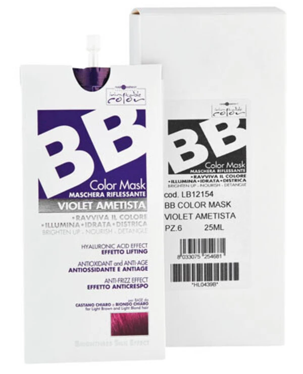 Hair Company professional - Тонирующая маска Аметист Inimitable Color Mask Violet Ametista 25 мл