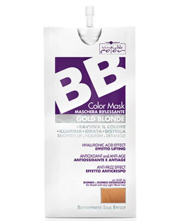 Hair Company professional - Тонирующая маска Золото Inimitable BB Color Gold Blonde Золото, 25 мл