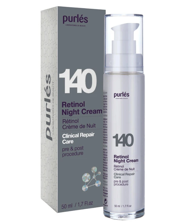 Purles - Ретиноловый ночной крем Clinical Repair Care Retinol Night Cream 0,5% 50 мл