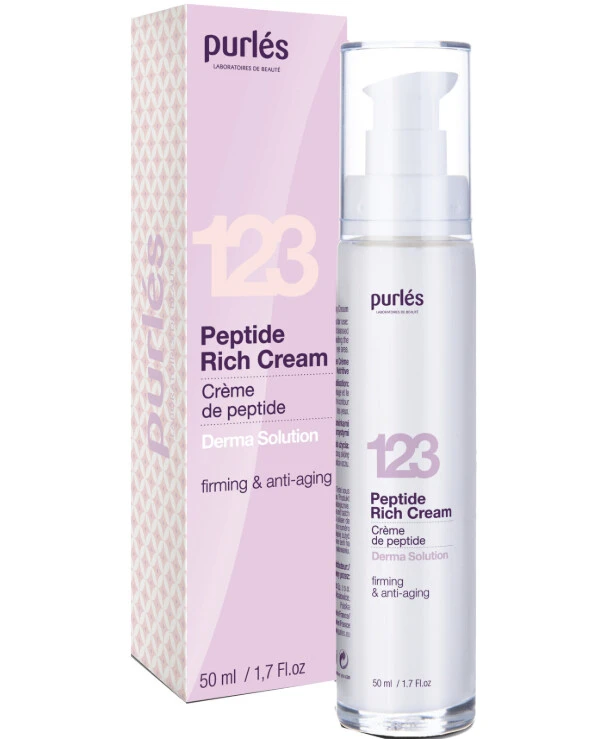 Purles - Питательный крем с пептидами Derma Solution Peptide Rich Cream 50 мл