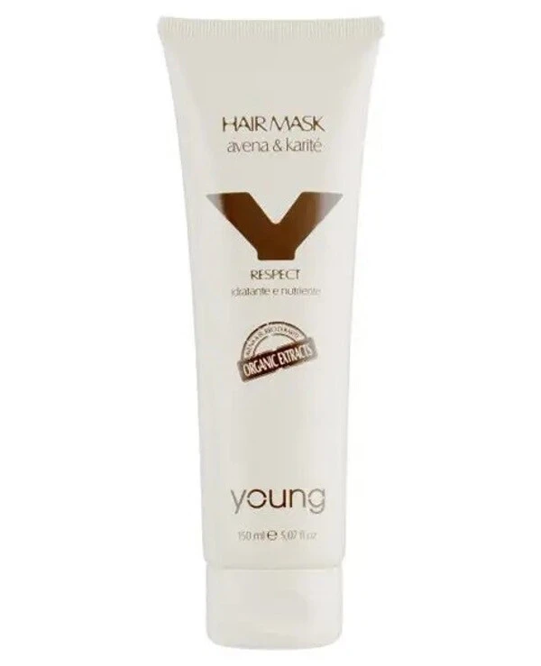 Young Moisturizing mask with shea butter and oat extract | Moisturizing mask with shea butter and oat extract
