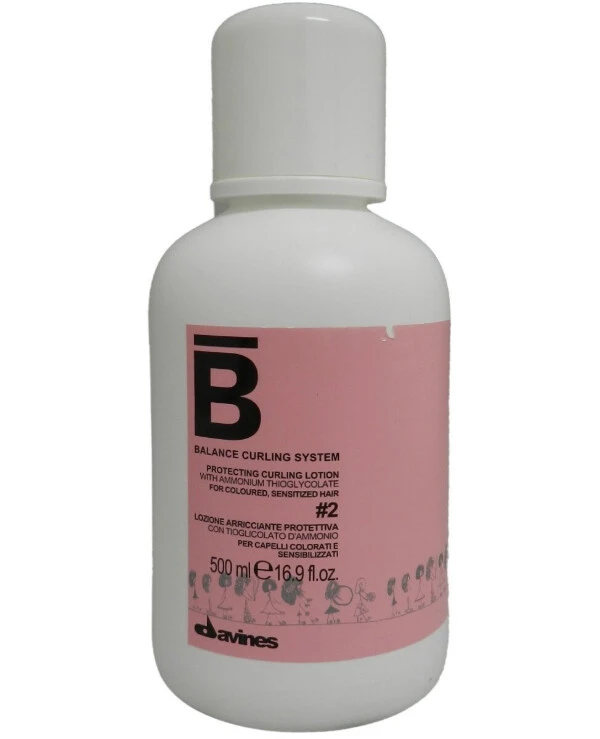 Davines - Лосьон для химической завивки Balance Curling System Protective curling lotion #2 500 мл
